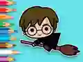 بازی Coloring Book: Flying Potter آنلاین