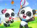 بازی Jigsaw Puzzle: Baby Panda Spring Outing آنلاین