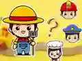 بازی Kids Quiz: Job Challenge 3 آنلاین