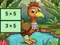 بازی Multiplication Bird Image Uncover آنلاین