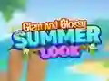 بازی Glam And Glossy Summer Look آنلاین