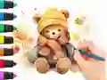 بازی Coloring Book: Autumn Bear آنلاین