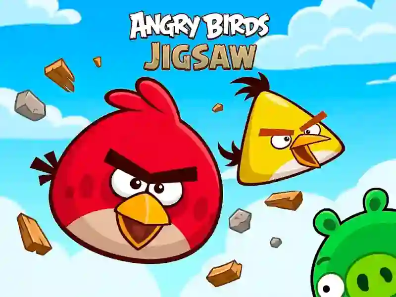 بازی Angry Birds Jigsaw آنلاین