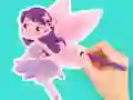 بازی Coloring Book: Flower Fairy آنلاین