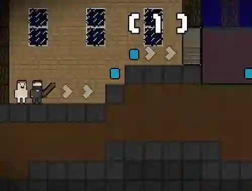 بازی Baby Noob Vs Heroman 2 Player آنلاین