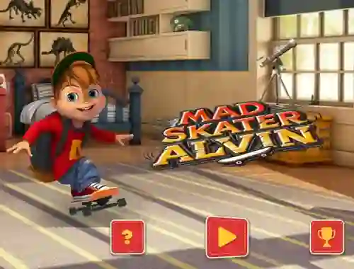 بازی Mad Skater Alvin آنلاین