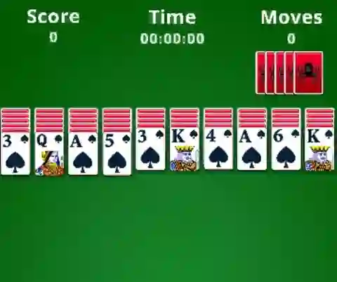 بازی Spider Solitaire آنلاین