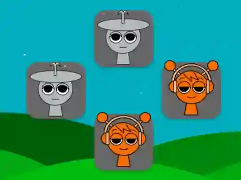 بازی Sprunki Pairs آنلاین
