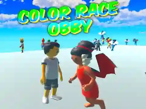 بازی Color Race Obby آنلاین