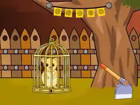 بازی Cute Hamster Escape from Cage آنلاین