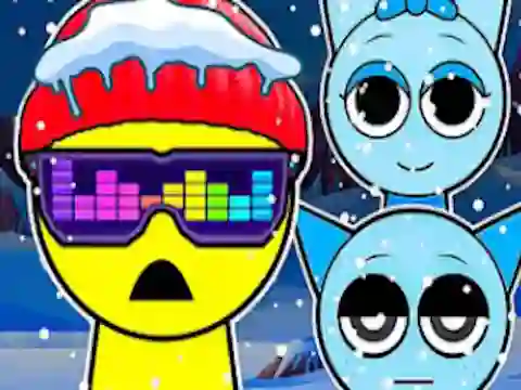 بازی Incredibox Party Frozen Sprunki Beat آنلاین