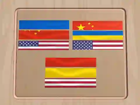 بازی Flag Puzzle Jam: Collect Flags آنلاین