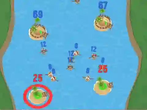 بازی Battle For The Islands آنلاین