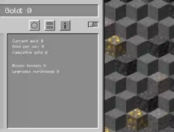 بازی Minecraft Gold Clicker آنلاین