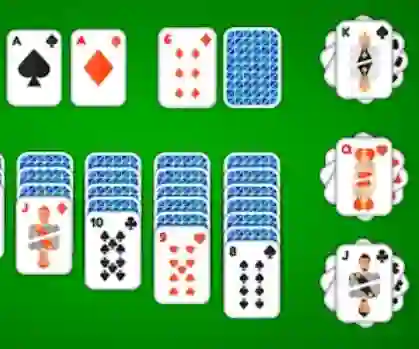 بازی Klondike Solitaire 4 Suits آنلاین