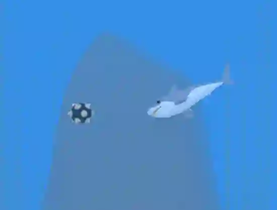 بازی Lonely Shark Frenzy آنلاین