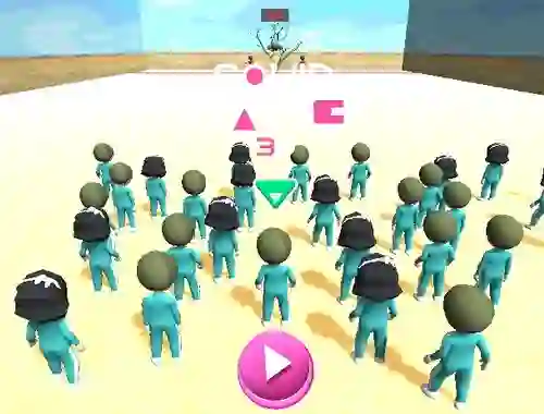 بازی Squid Game Race 3d آنلاین