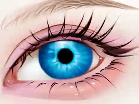 بازی Eye Color DIY آنلاین