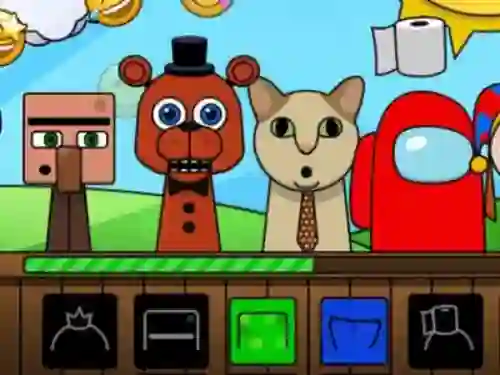بازی Sprunki: Monsters آنلاین