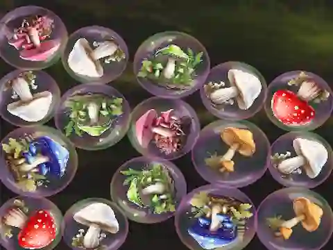 بازی Merge Mushrooms! آنلاین