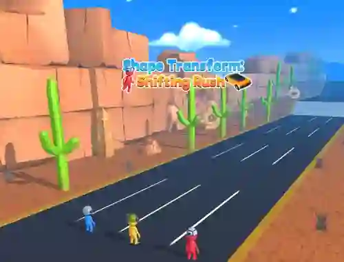 بازی Shape Transform: Shifting Rush آنلاین