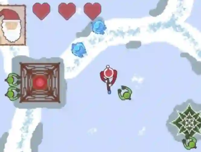 بازی Zombie Apocalypse on Christmas آنلاین
