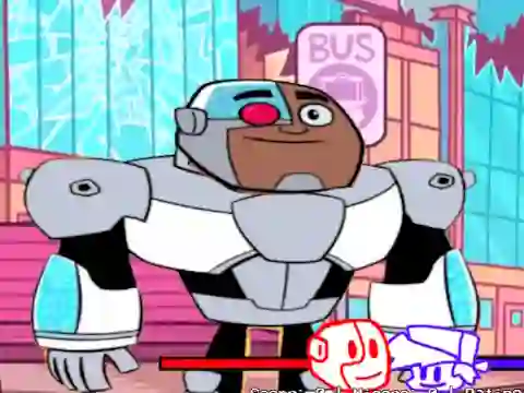 بازی Friday Night Funkin' vs Cyborg: Full Week آنلاین