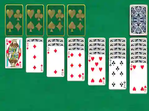 بازی Klondike Classic Solitaire آنلاین