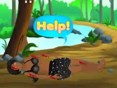 بازی Rescue Injured Tribe Girl آنلاین
