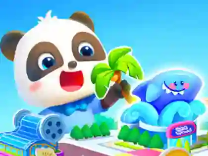 بازی Jigsaw Puzzle: Baby Panda's Dream Town آنلاین