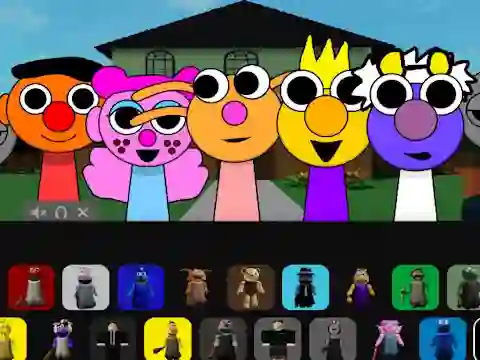بازی Sprunki Puppet آنلاین