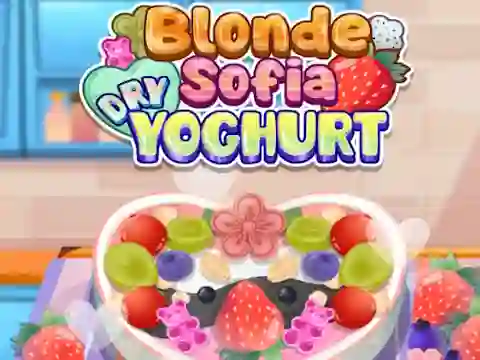 بازی Blonde Sofia: Dry Yoghurt آنلاین