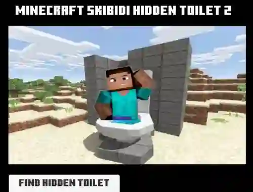 بازی Minicraft Skibidi Hidden Toilet 2 آنلاین