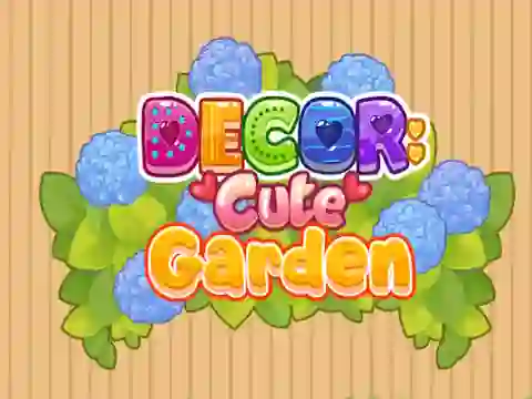 بازی Decor: Cute Garden آنلاین