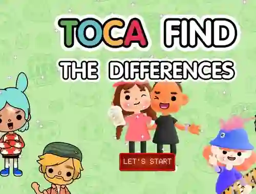 بازی Toca Find The Differences آنلاین