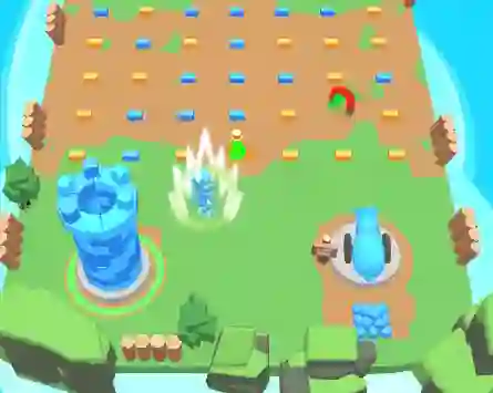 بازی Tower Clash: Collect Bricks آنلاین