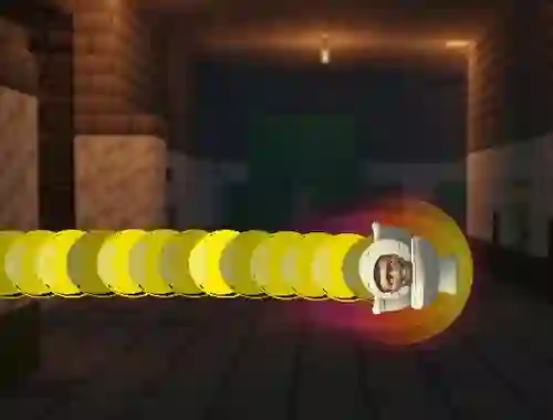 بازی Skibidi Toilet Snake.io in Minecraft آنلاین