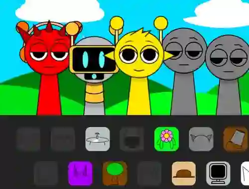 بازی Sprunki Incredibox Horror آنلاین