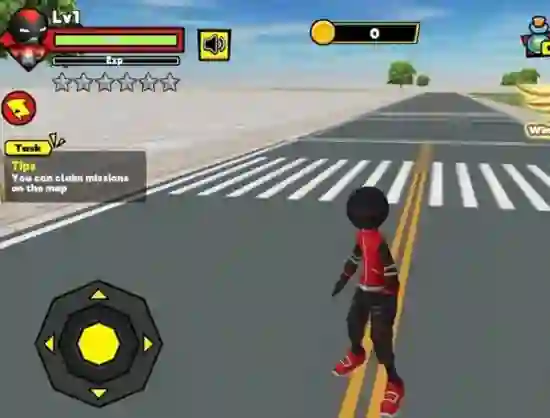 بازی Stick Rope Hero آنلاین