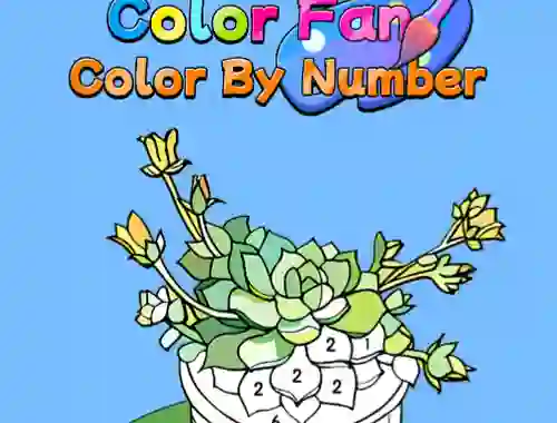 بازی Color Fan Color By Number آنلاین