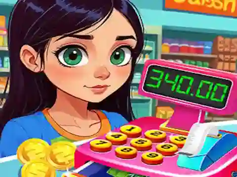 بازی Supermarket Shopping For Kids آنلاین
