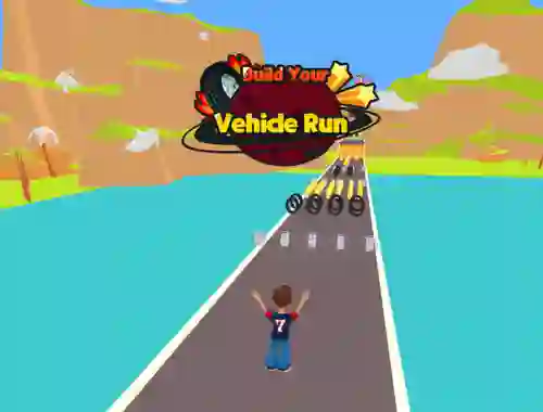 بازی Build Your Vehicle Run آنلاین