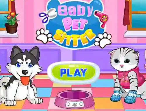 بازی Baby Pet Sitter آنلاین