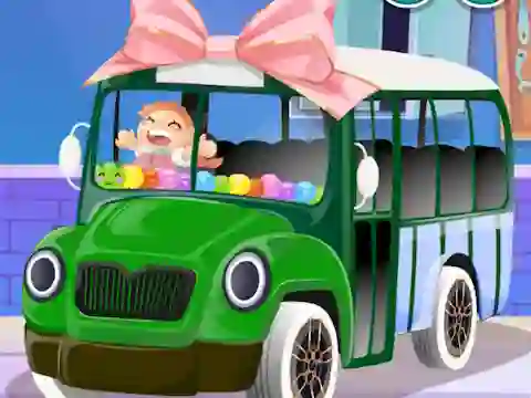 بازی Decor: School Bus آنلاین