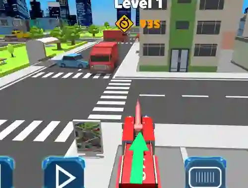 بازی Fire Truck Rescue Driving آنلاین