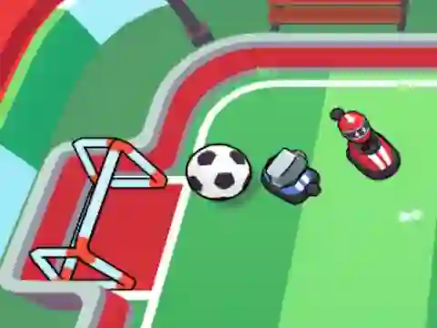 بازی Bumper Cars Soccer آنلاین