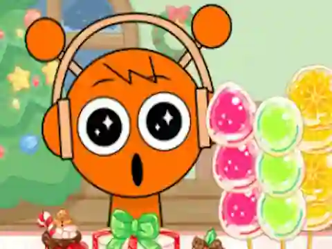 بازی Sprunki Mukbang Candy Fruit آنلاین