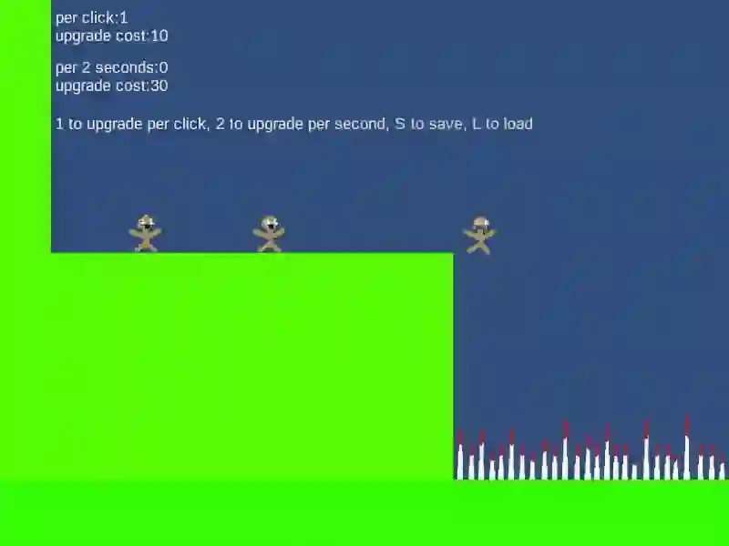 بازی Push People Off a Cliff Clicker آنلاین