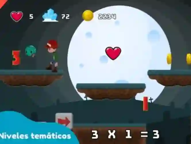 بازی Sam's Math Adventure آنلاین