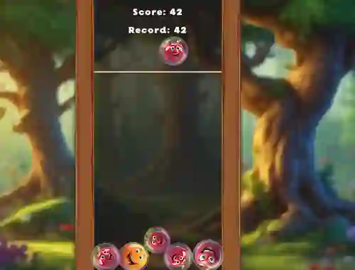 بازی Match Fruits In Bubbles! آنلاین